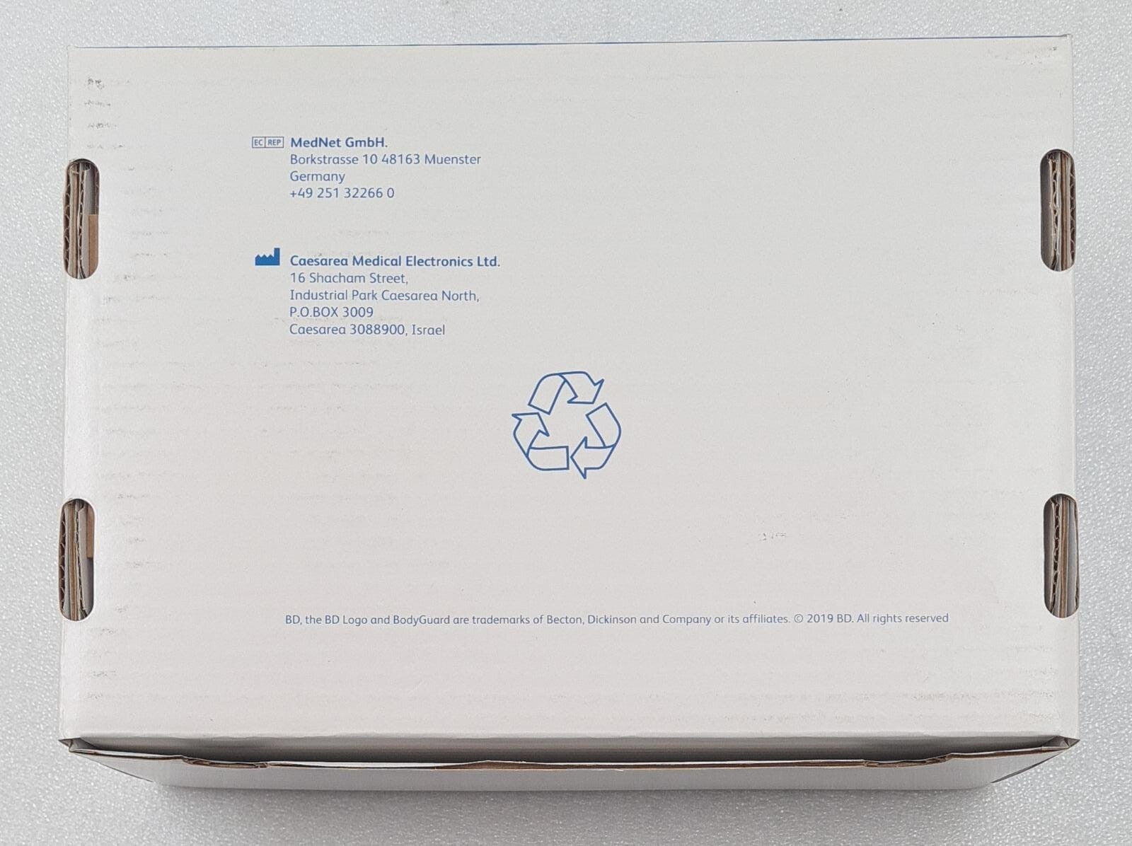 NEW- MedNet CME Caesarea BD BodyGuard 999-603PFM Infusion PUMP & CHARGER KIT