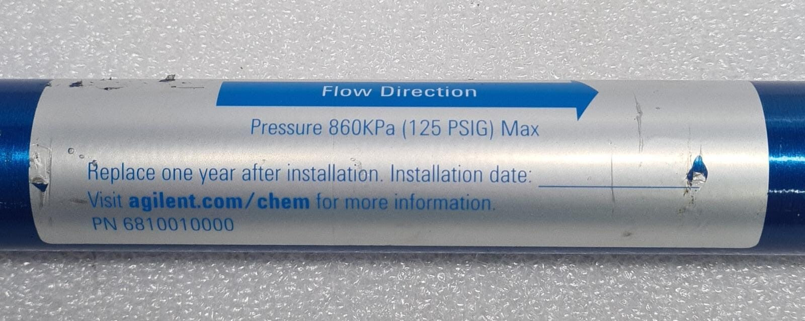 Agilent Filter Argon ICP-0ES Vista and 700 Series PN 6810010000