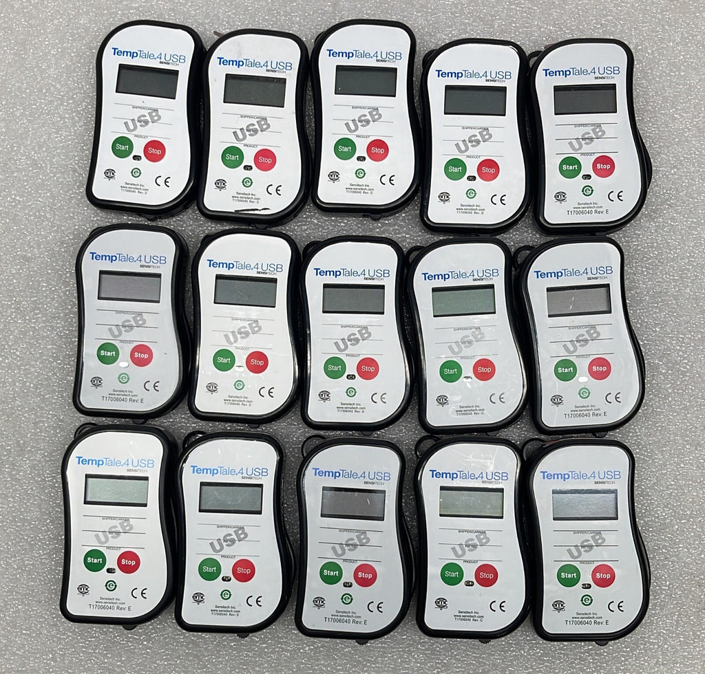 [LOT OF 15]  TEMPTALE 4 USB SENSITECH MONITOR P/N T17006040