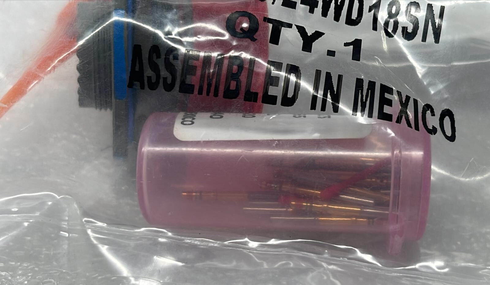 [LOT OF 5] Amphenol D38999/24WD18SN Position Circular Connector Kit