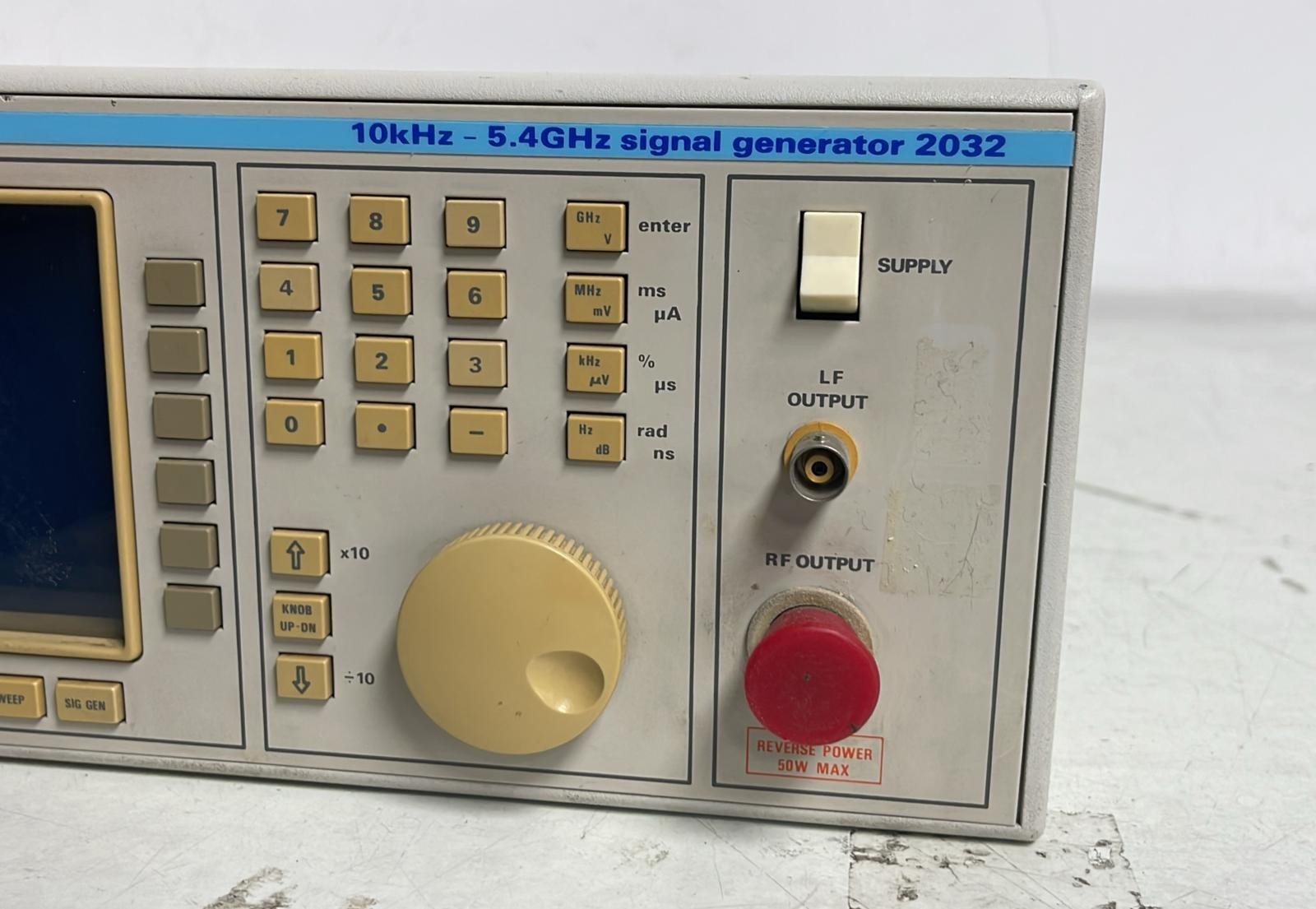 Marconi 2032 Signal Generator 10 kHz- 5.4GHz **AS IS