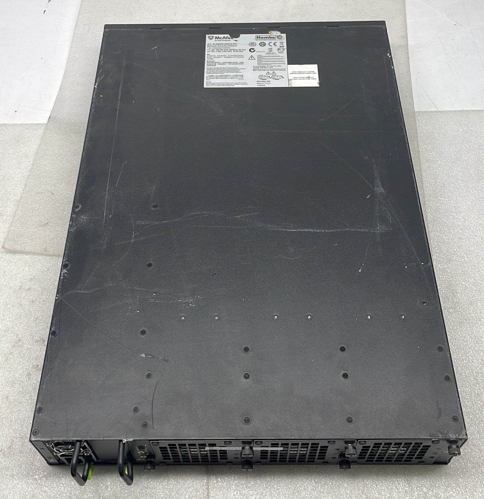 McAfee M-2850 Network Security Platform M-2850/M-2950/N-550
