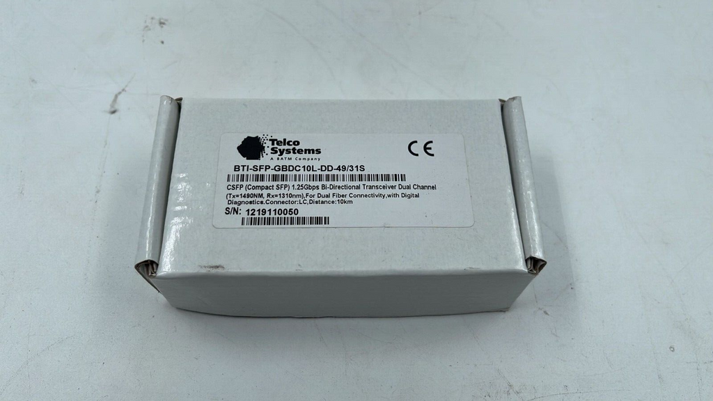 TELCO System BTI-SFP-GBDC10L-DD-49/31S