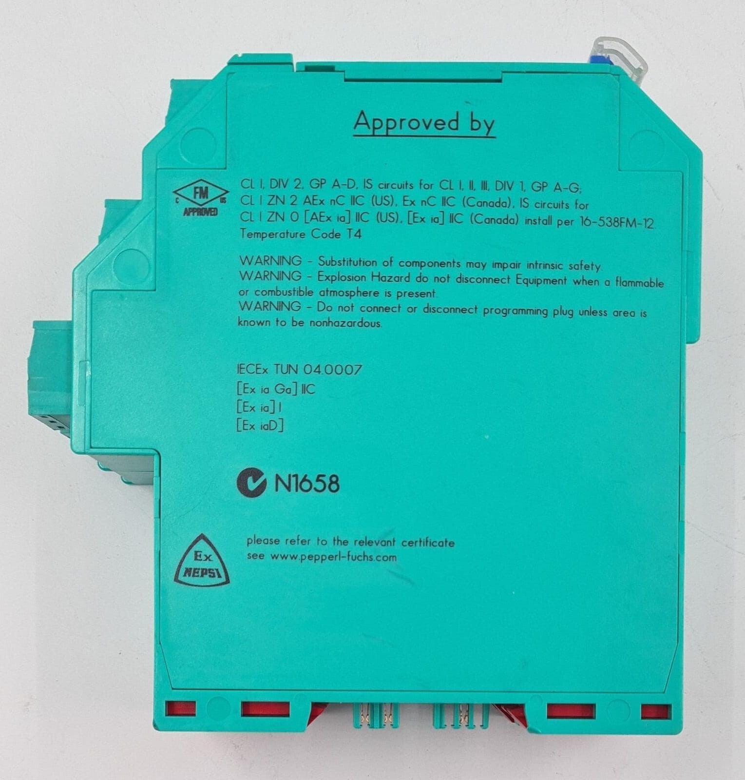 PEPPERL+FUCHS K-System KFD2-UFC-Ex1.D 188370 Frequency Converter