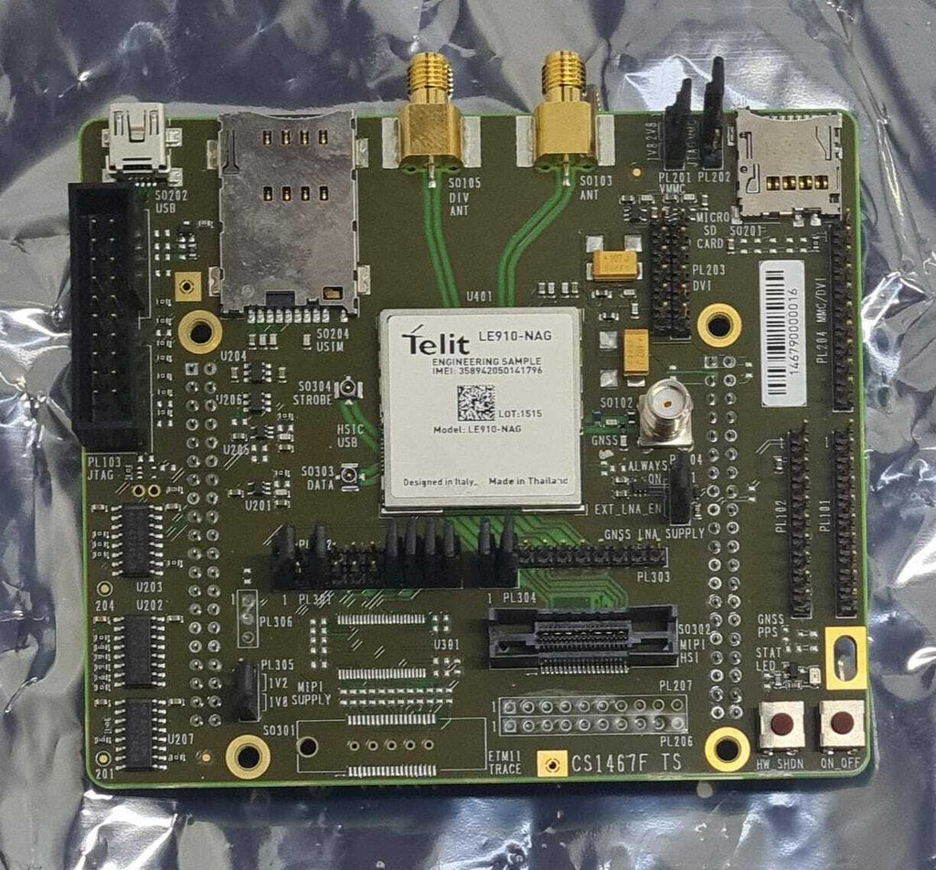 NEW - TELIT LE910-NAG Interface MiniPCIe Modem Module
