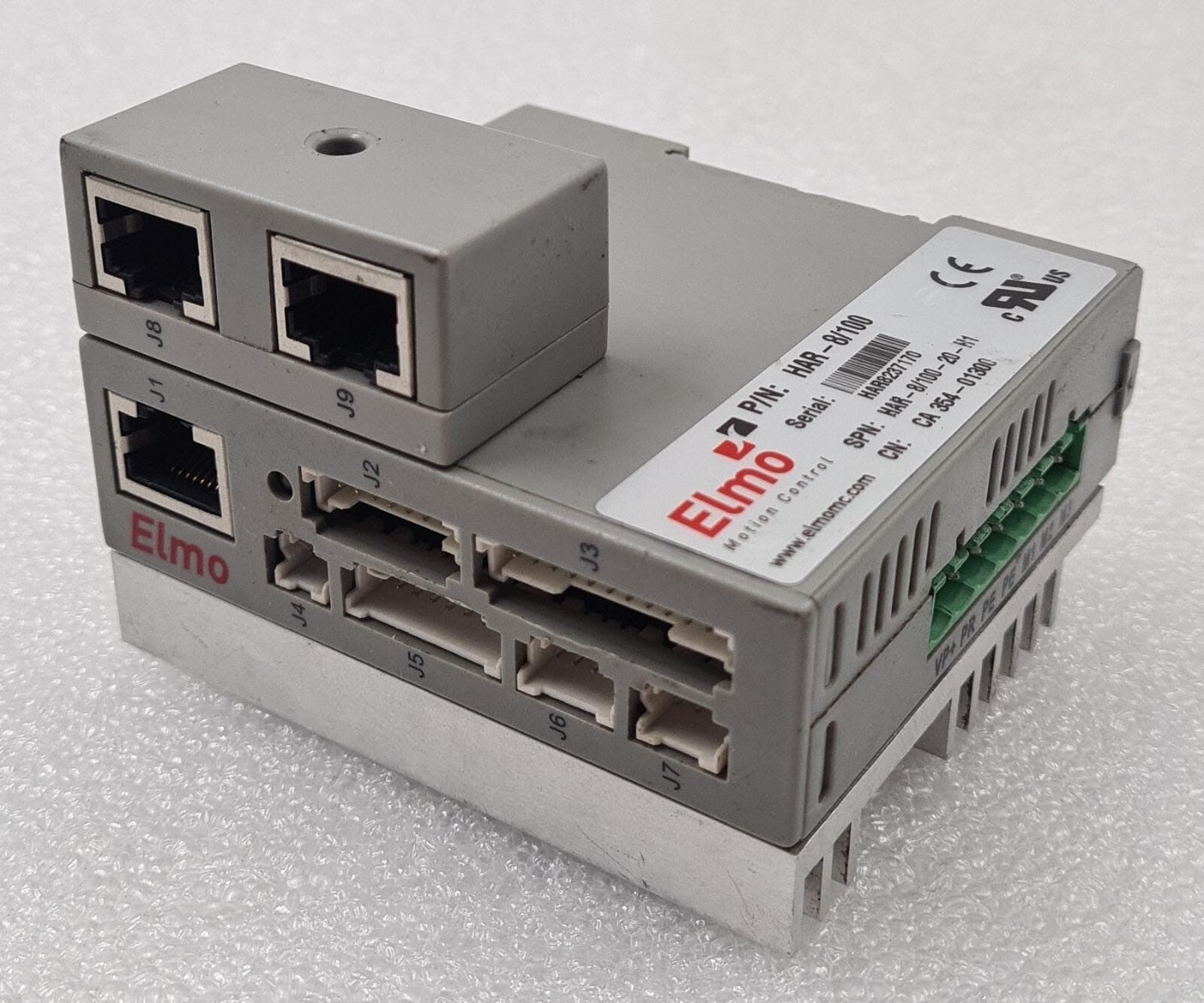 Elmo Motion Control HAR-8/100 HAR-8/100-20-H1 Servo Drive HAR-EXTCAN 354-01300
