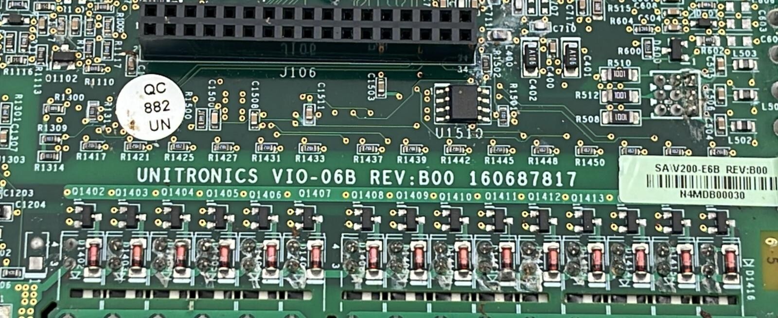 Unitronics V200-18-E6B SNAP in I/O Digital Module **AS IS