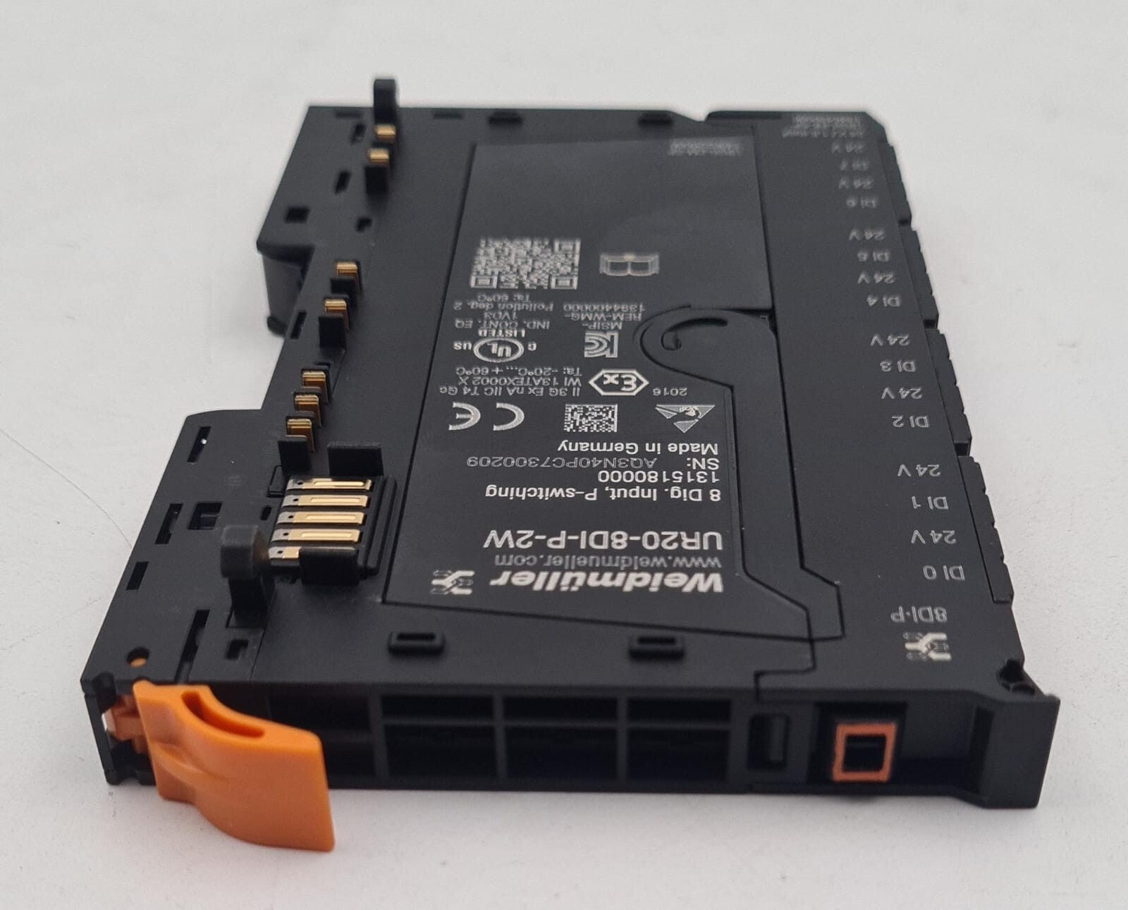 NEW - Weidmüller UUR20-8DI-P-2W 1315180000 u-remote Module 8DI-P P-switching
