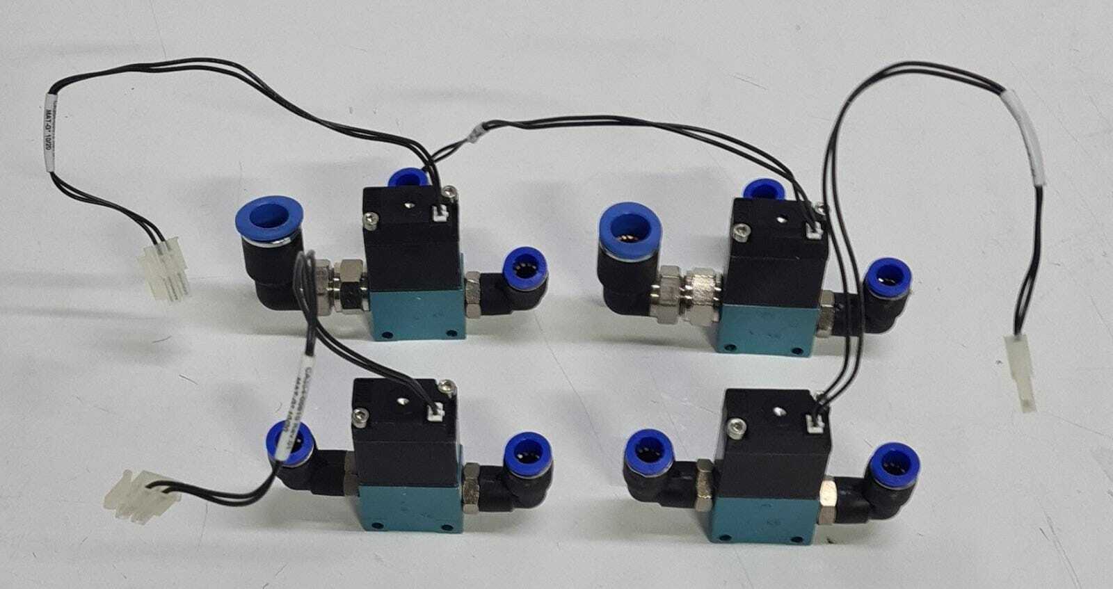 [LOT OF 4] MAC 36A-ACA-JDAA-1BA Solenoid Valve 24VDC 5.4W 120 PSI EQ56