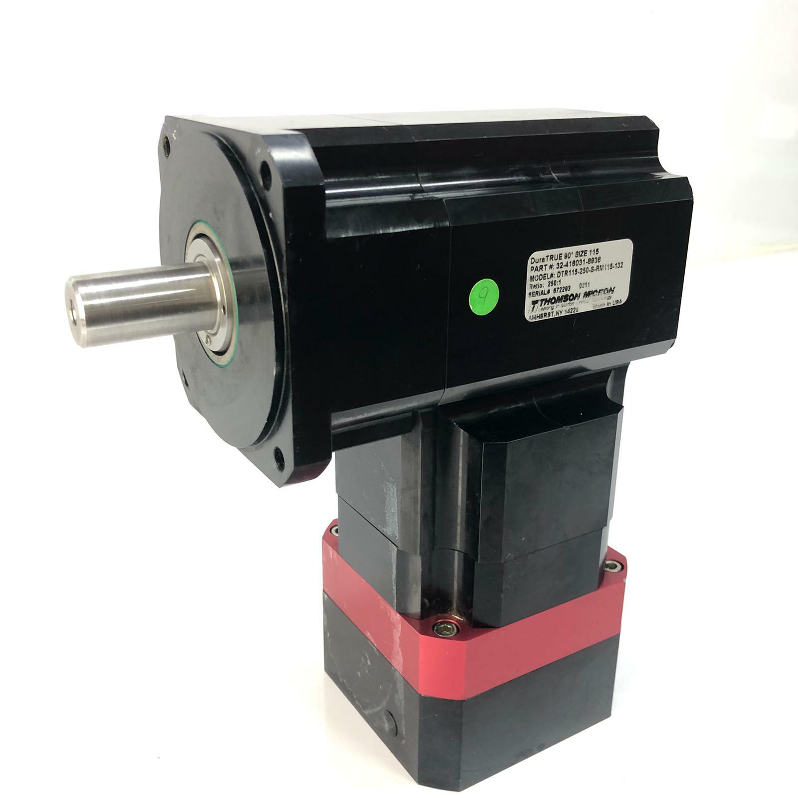 Thomson MOTOR DTR115-250-S-RM115-132 32-416031-8936 Duratrue 115 Gearbox 250:1