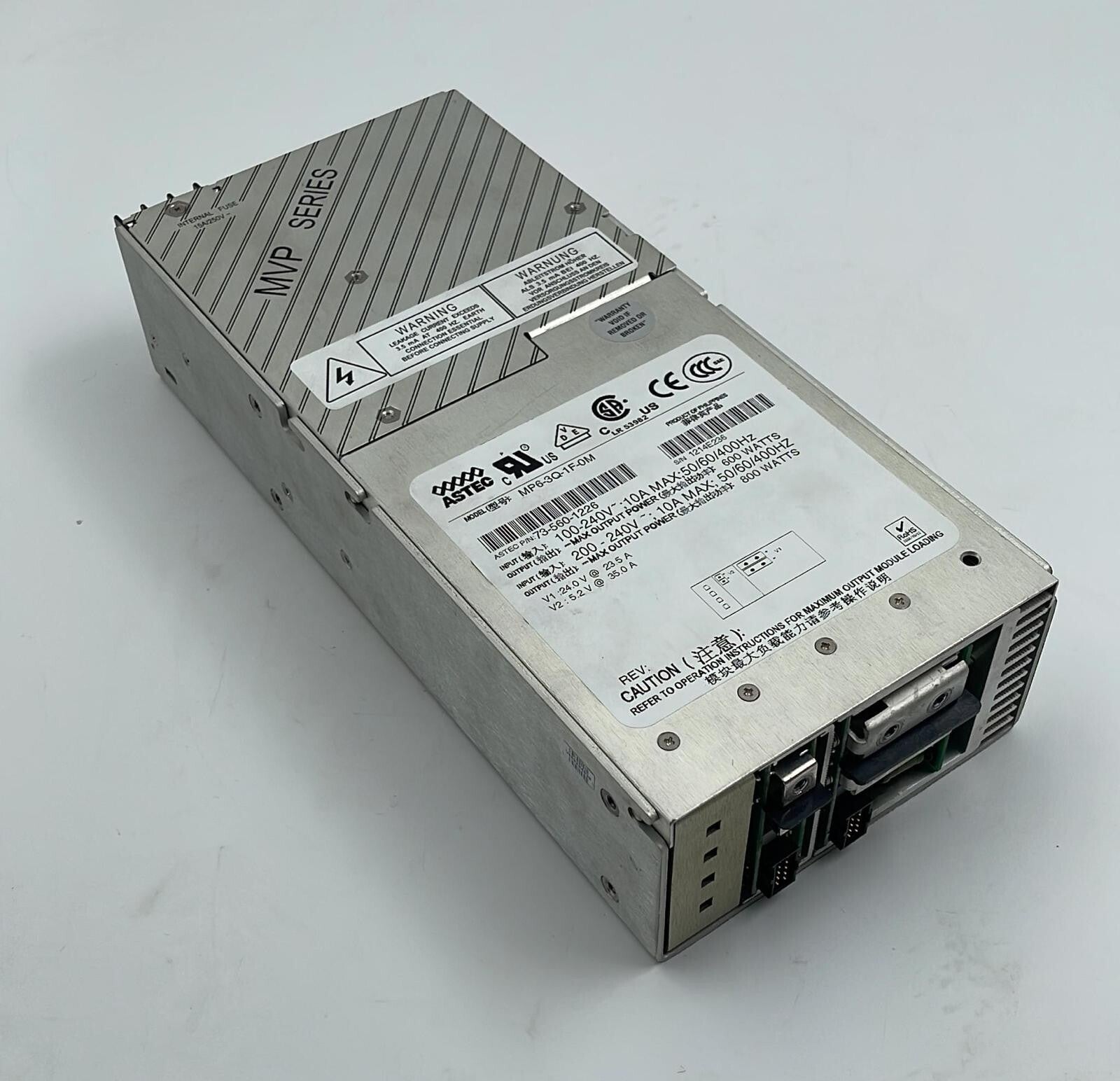 ASTEC MVP Series MP6-3Q-1F-0M 73-560-1226 Power Supply 800W