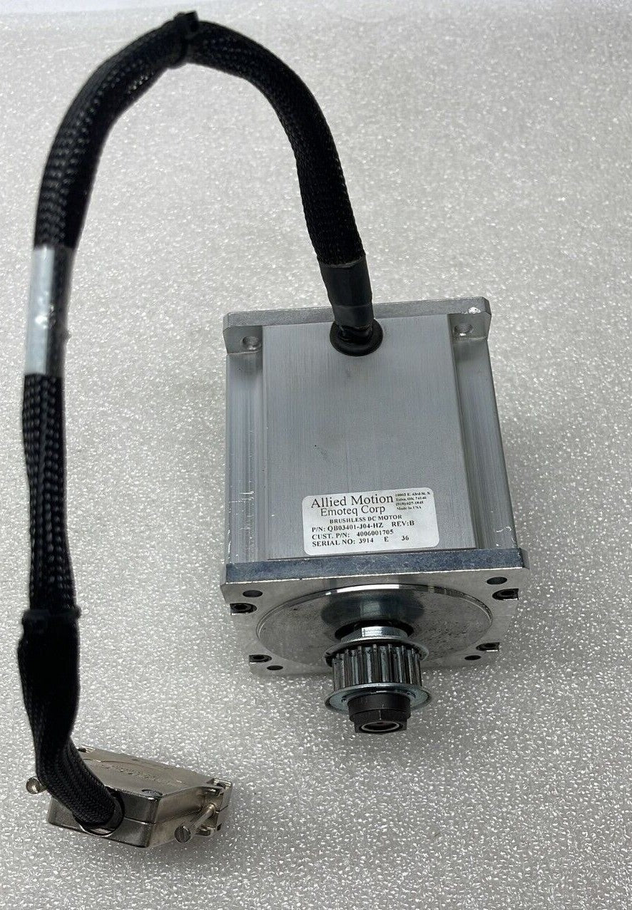 ALLIED MOTION BRUSHLESS DC MOTOR QB03401-J04-HZ