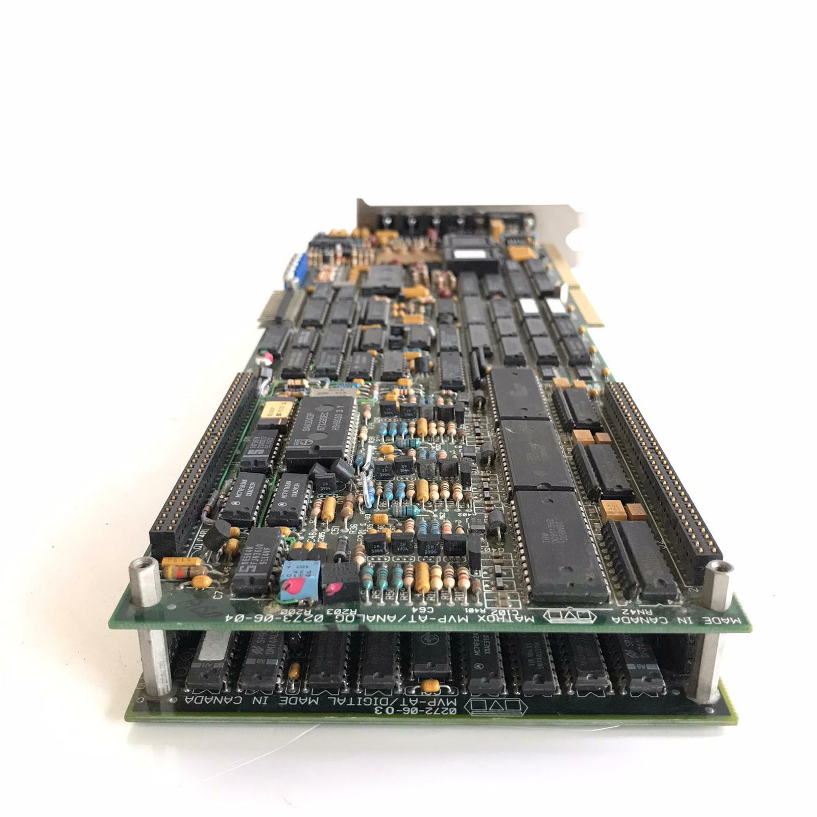 Matrox MVP-AT Hardware Accelerated Image Processing Board 0273-06-04 0272-06-03