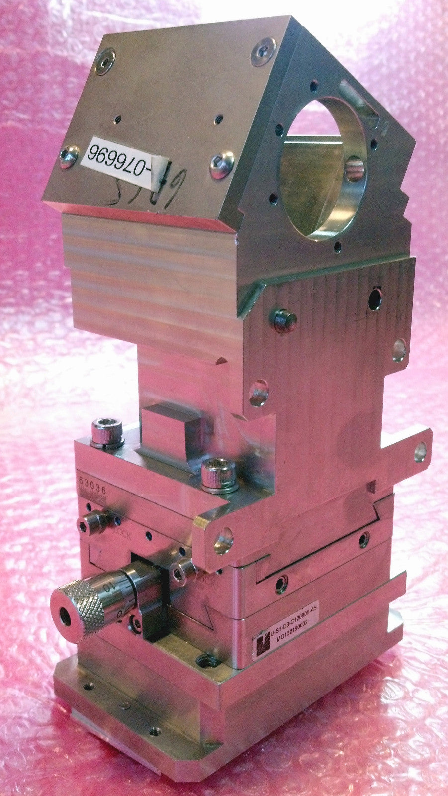 XY Axis High Precision Linear Translation Stage W/ 2 Micrometers &Linear Bearing