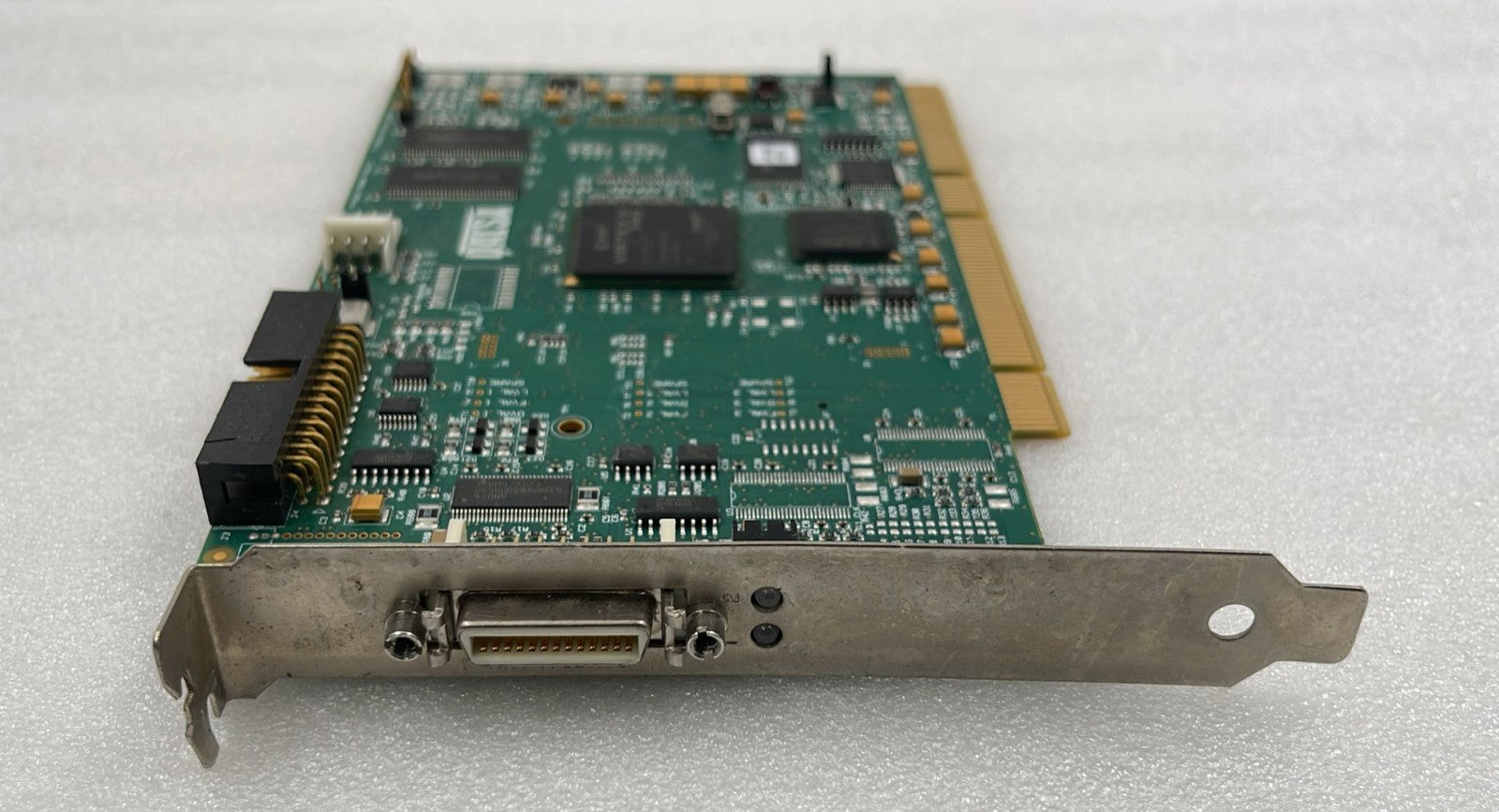 Teledyne DALSA X64-CL bracket and Camera Link port view