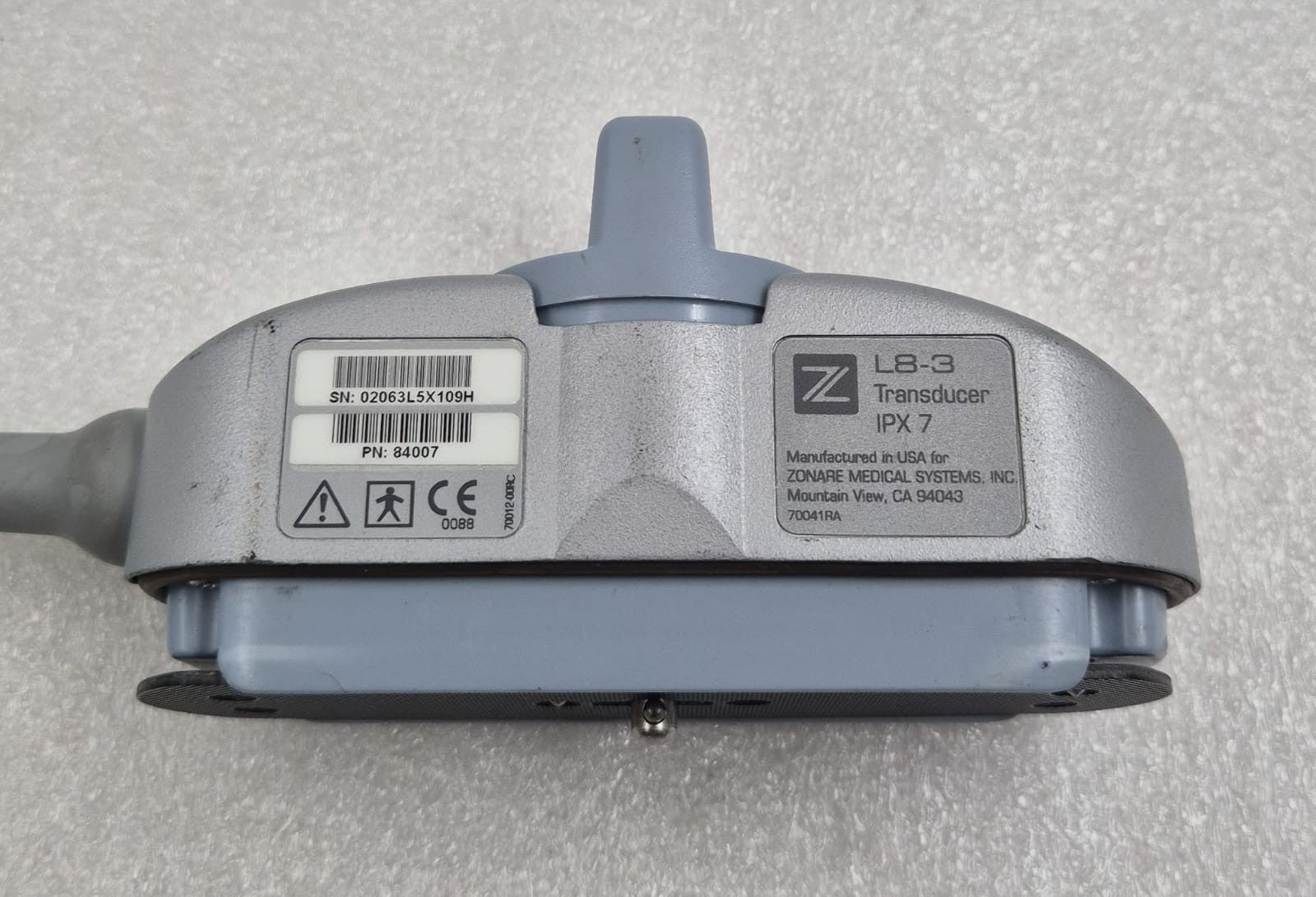 ZONARE L8-3 ULTRASOUND TRANSDUCER PROBE 84007