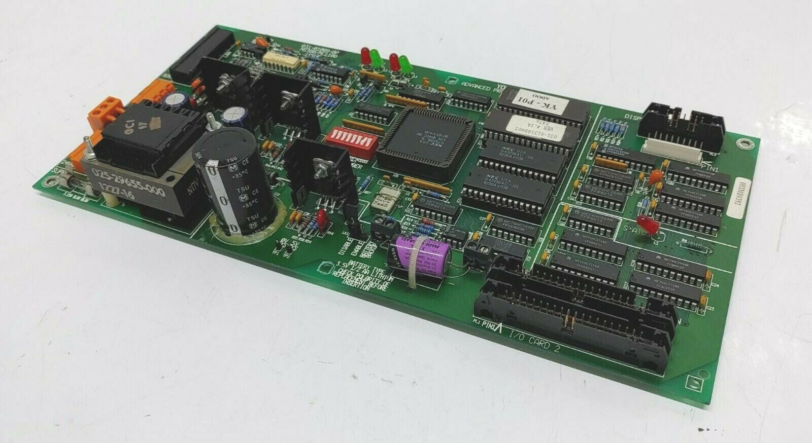 YORK ADVANCED PROCESSOR CARD MS390/MC1100 issue 4 031-01089-00