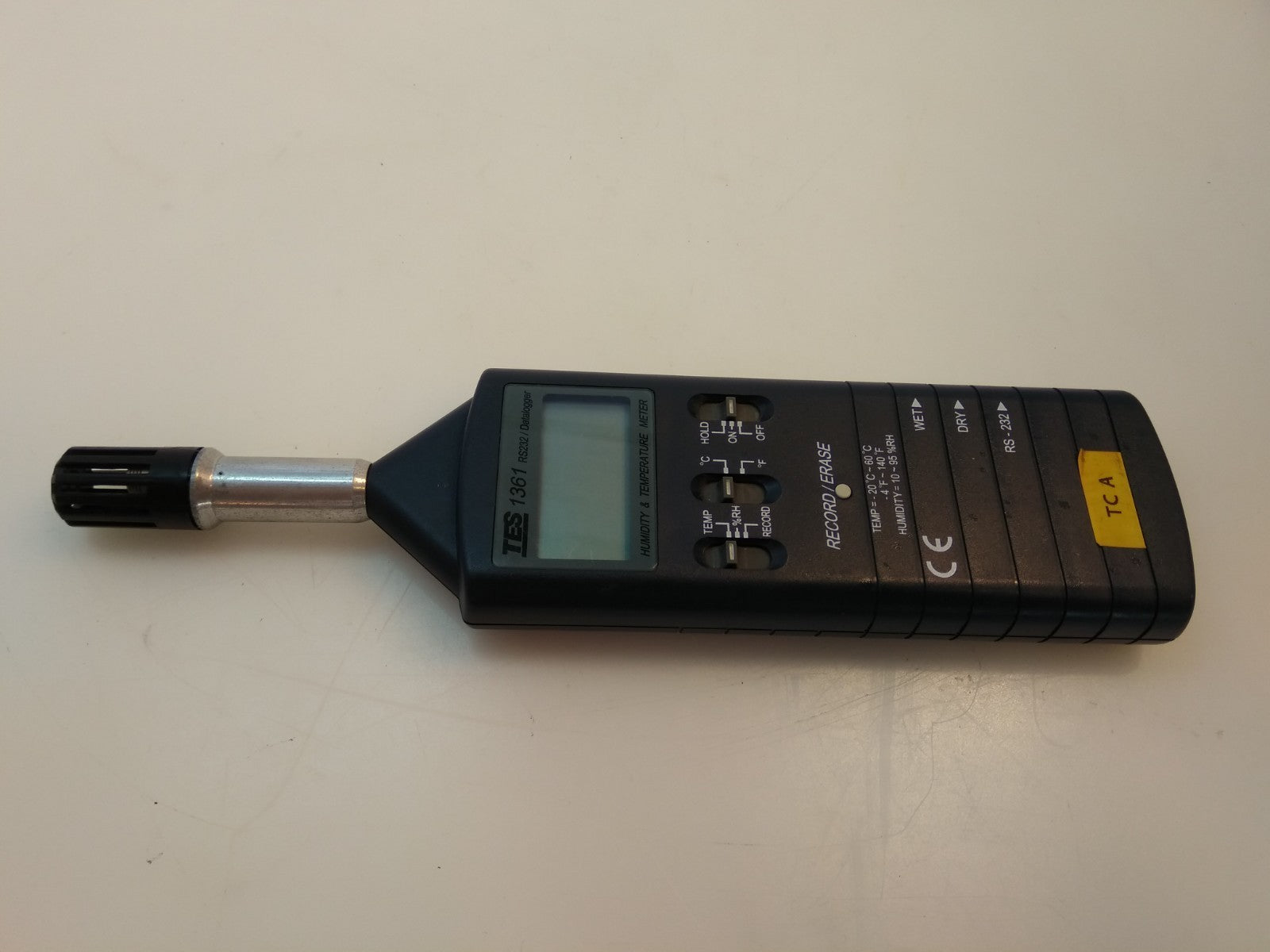 Tes 1361 Digital Datalogging Humidity Temperature Meter