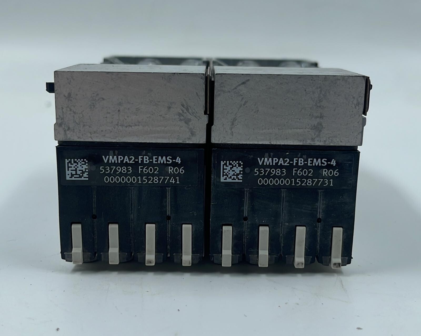[LOT OF 2] FESTO 537957K 537962L SUB Base Manifold W/ VMPA2-FB-EMS-4