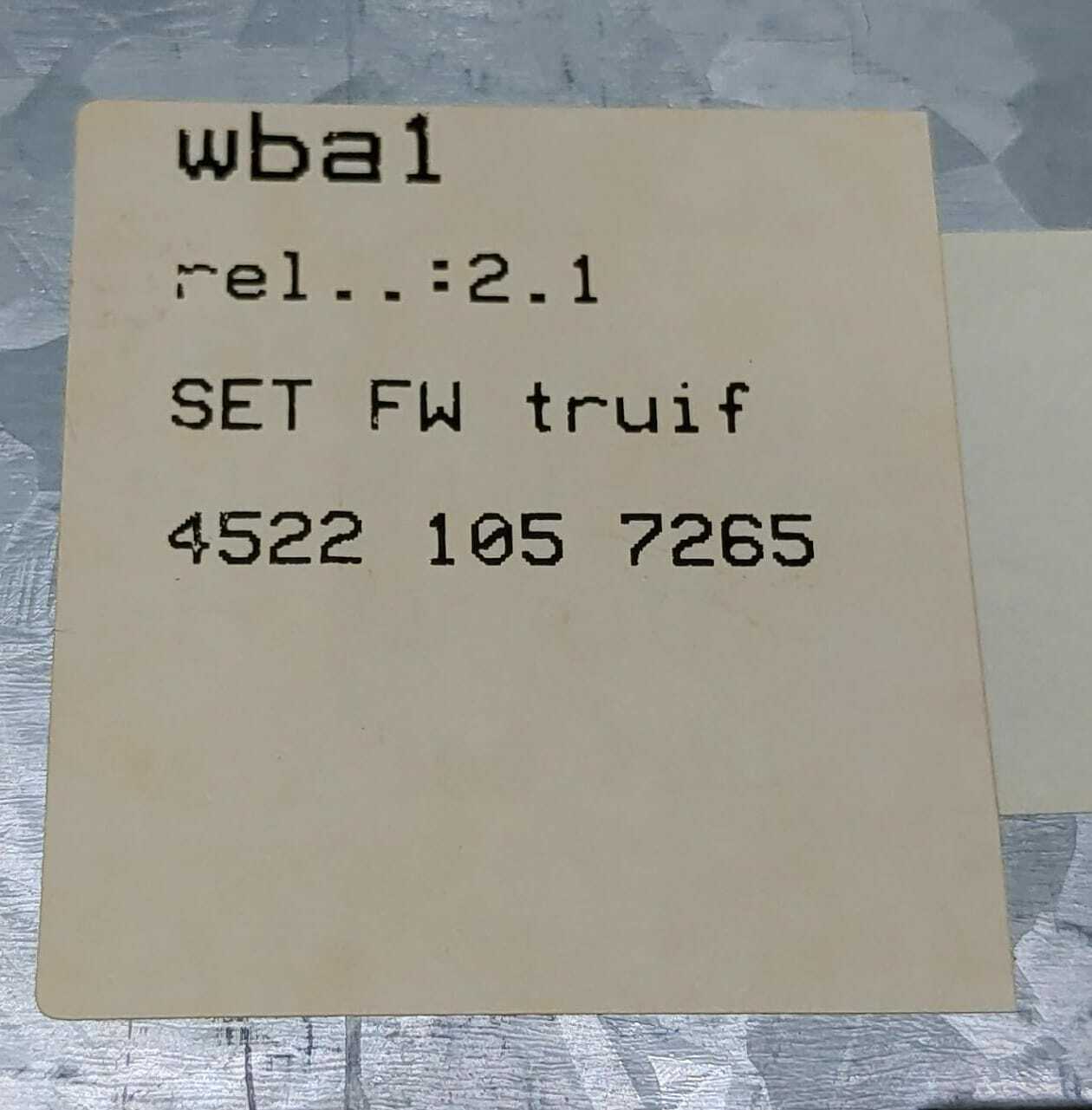 PHILIPS BV300 4522-127-02123 Trolley Interface WBA1 Assy 4522-105-7265