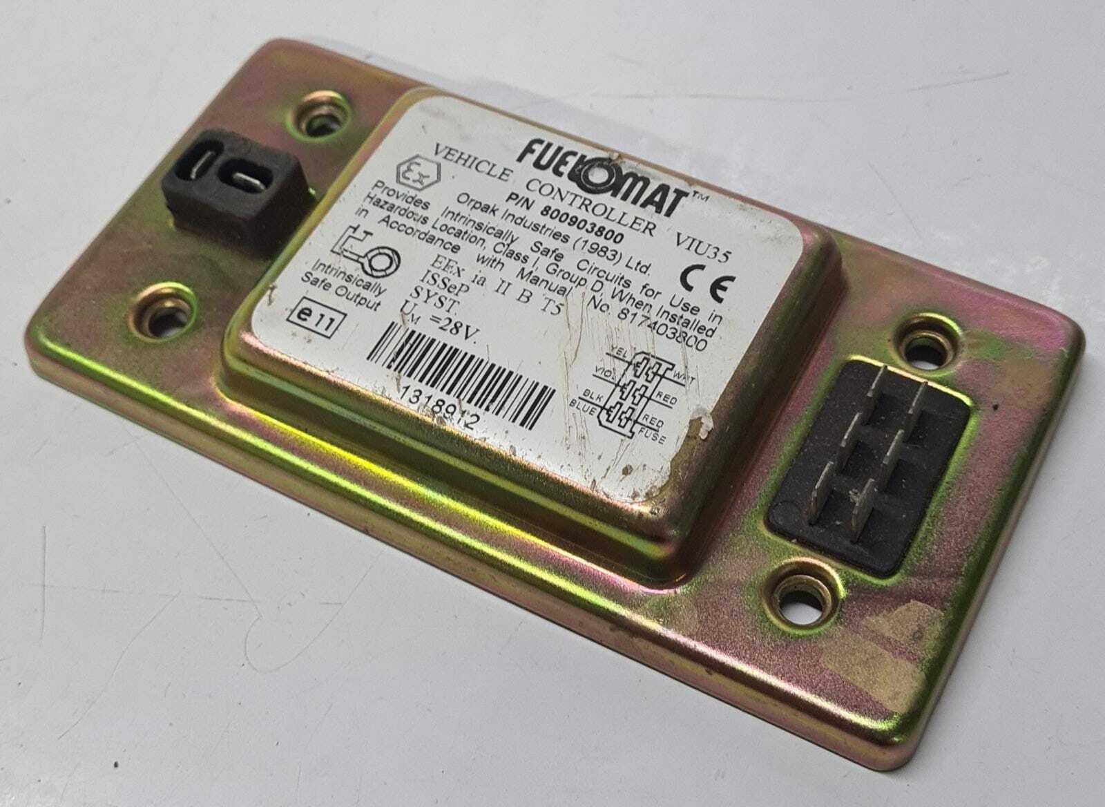 Fuelomat Vehicle Controller Viu3s Orpak Fuel Identification Unit 800903800