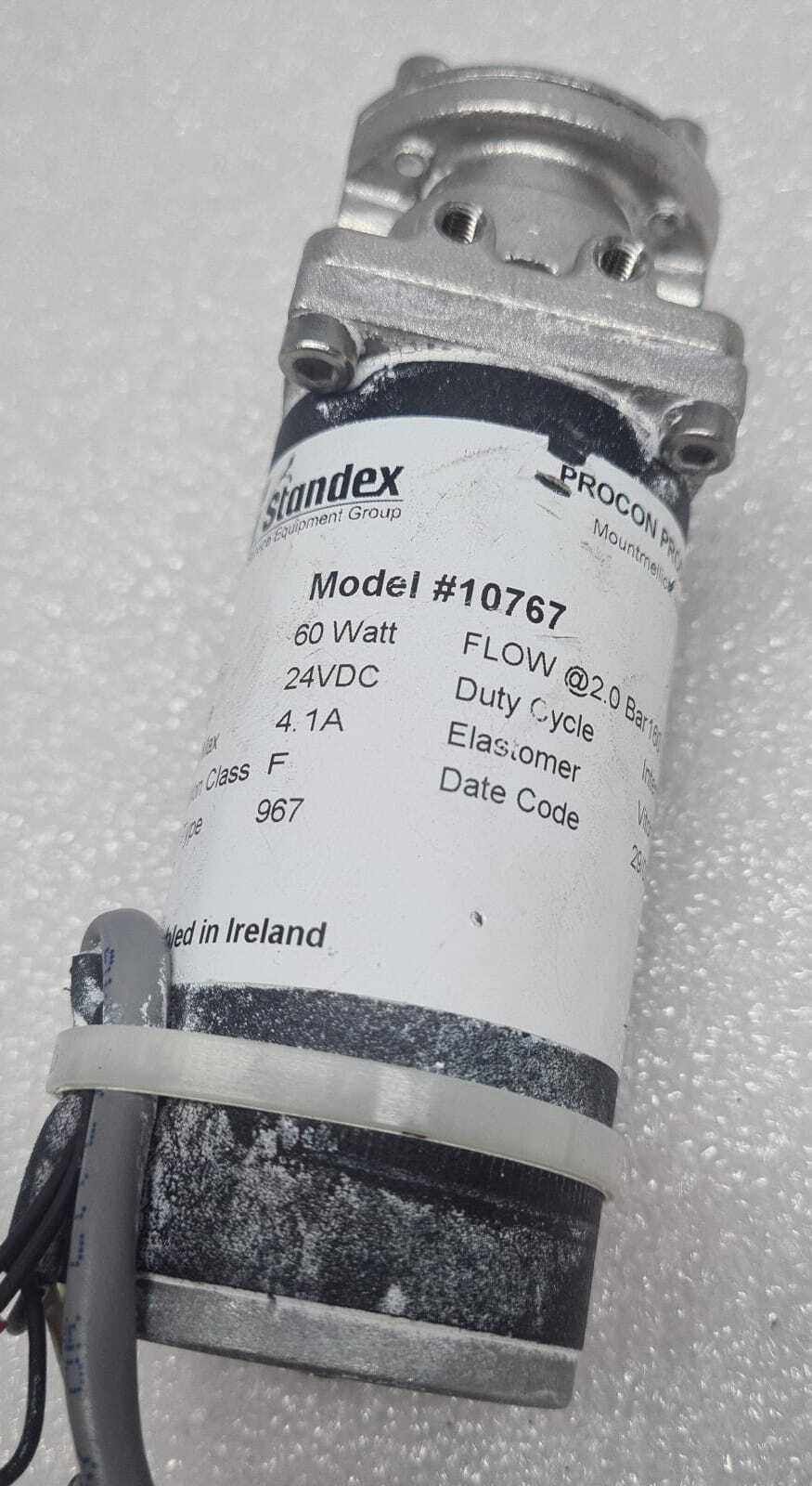 PROCON PRODUCTS Gear Pump Standex 10767 Type 967 60W 24VDC 4.1A 2 Bar