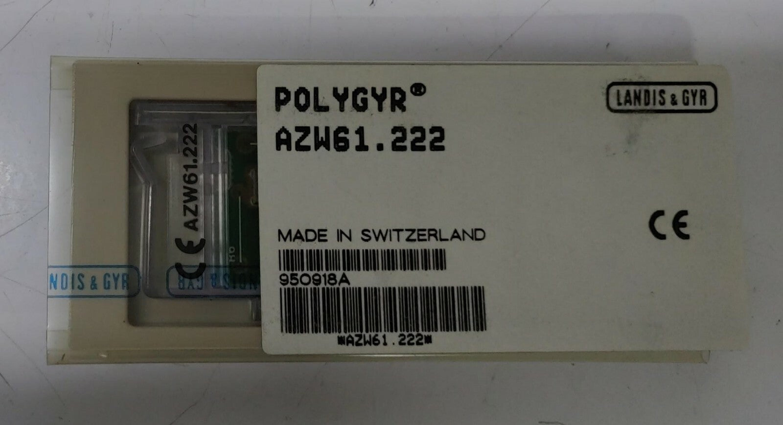 LANDIS & STAEFA POLYGYR AZW61.222 950918A Assembled in Switzerland [LOT OF 6]