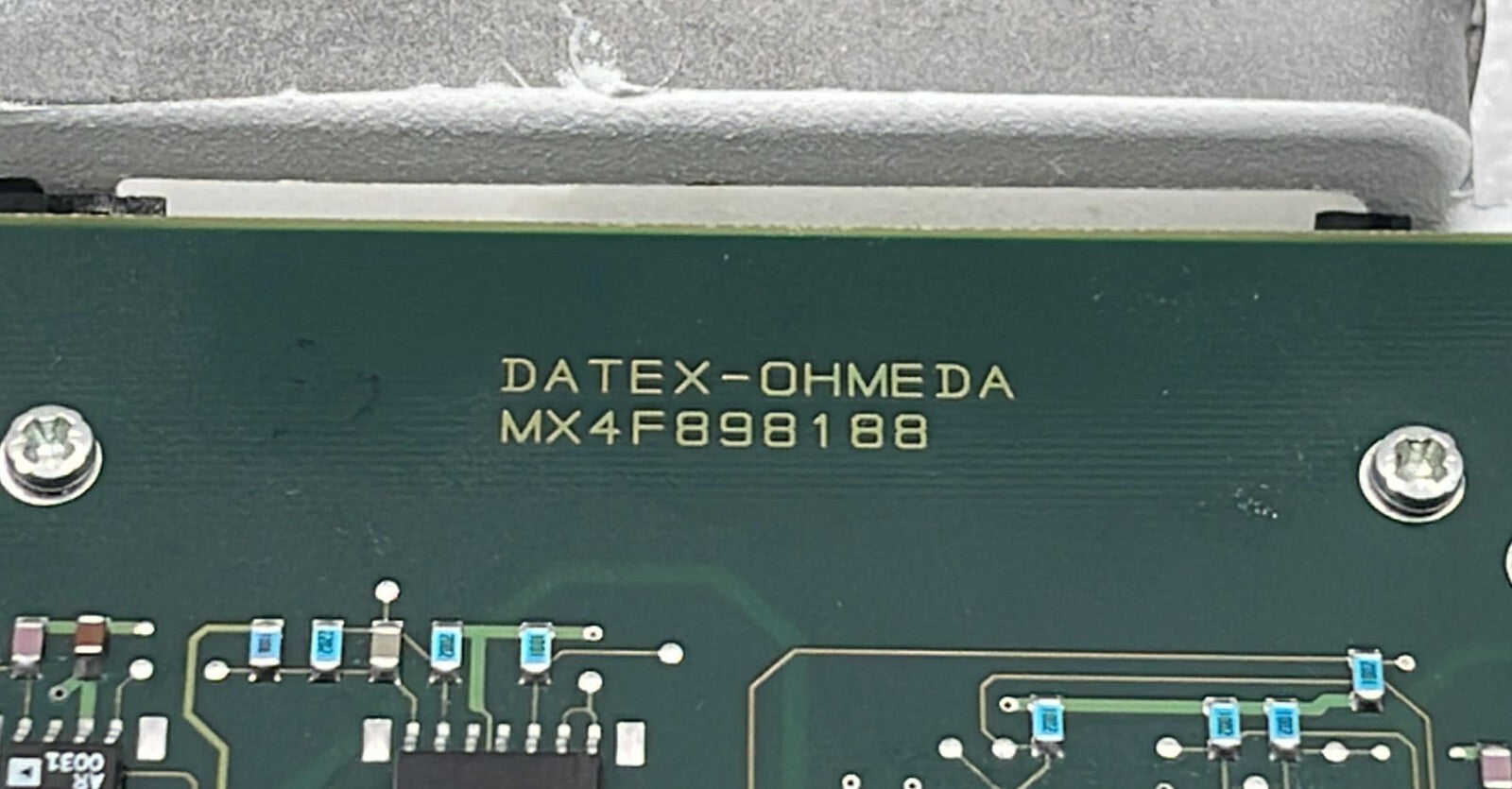 GE Datex Ohmeda MX4F898188 Board for Cardiocap 5