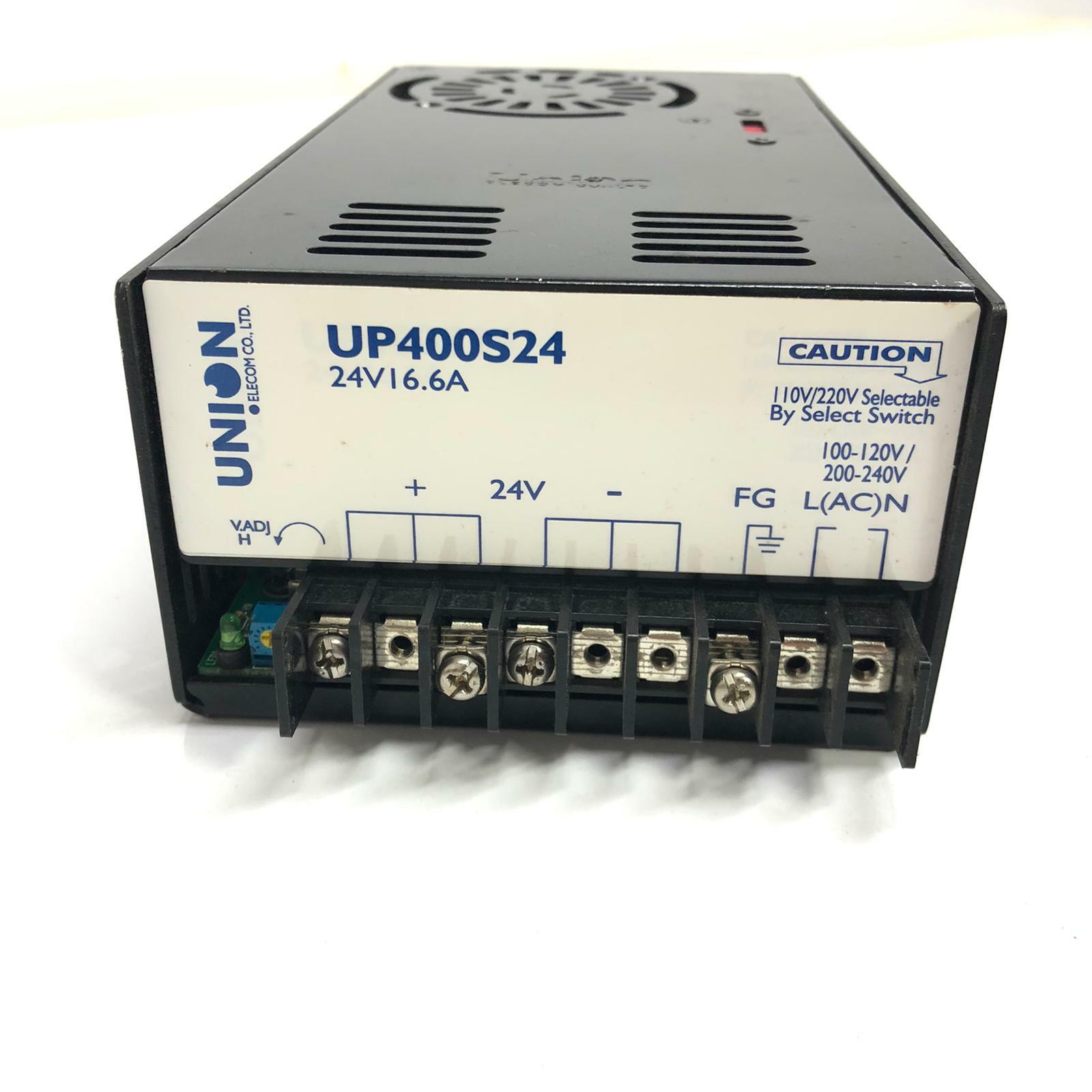 UNION Power Supply P/n: UP400S24 400W 50/60Hz Output 24V 16.6A