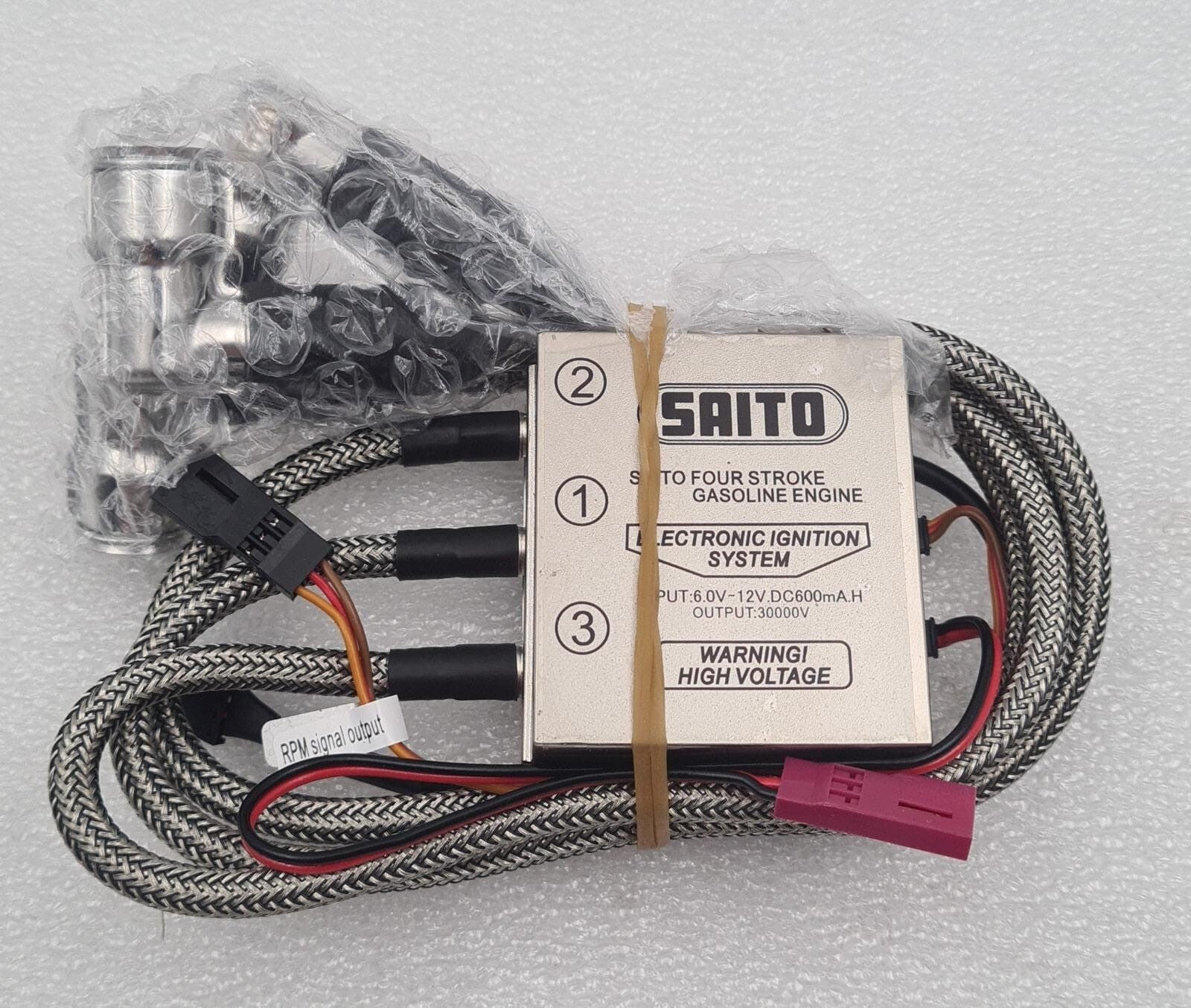 NEW - SAITO Four-Stroke Gasoline Engine Electronic Ignition System 628A B-03