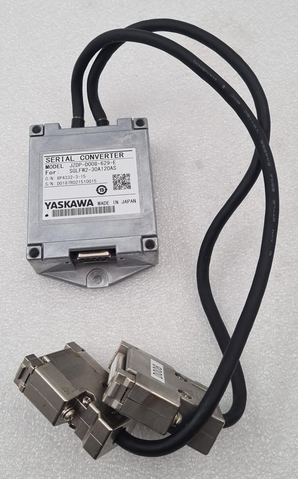 YASKAWA Serial Converter JZDP-D008-629-E Signal Conversion for SGLFW2-30A120AS