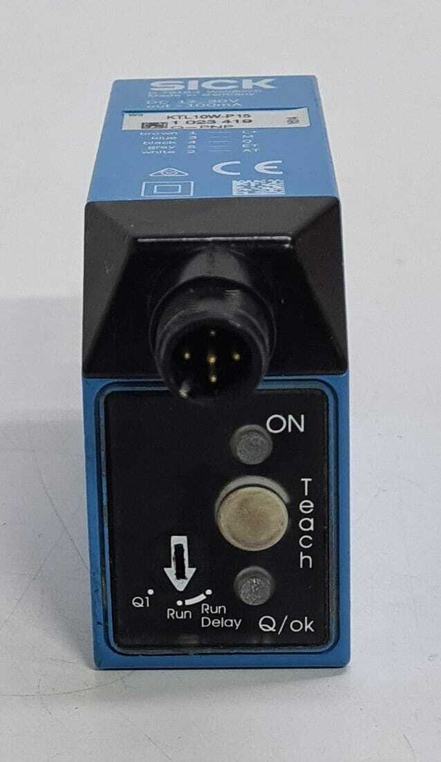 SICK KTL10W-P15 Contrast Sensor Fiber Optic 1 023 419 Q=PNP