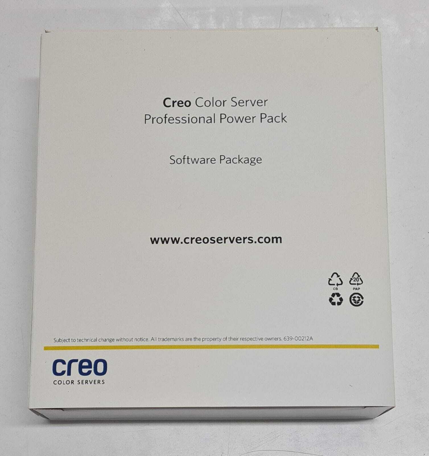 NEW- CREO Color Server Prof Software Package Print Controller Dongle 638- 00121A