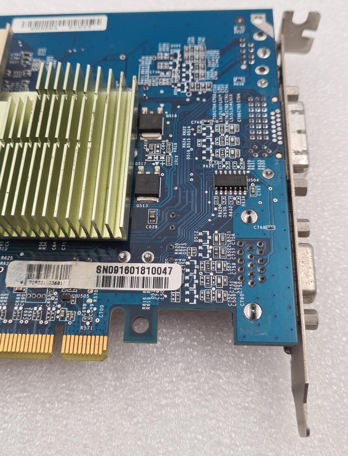 Nvidia GeForce 6600 GIGABYTE GV-NX66256DP2 PCB Graphics Card 256MB DDR2