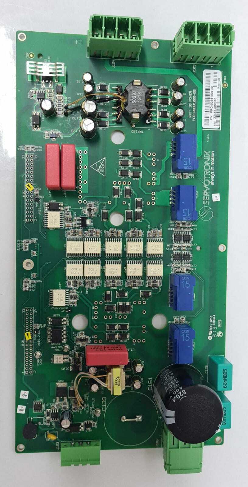 Servotronix GBOT 10 Power PCB-R0981000-00 PRDr0098100z-00 rev. 09
