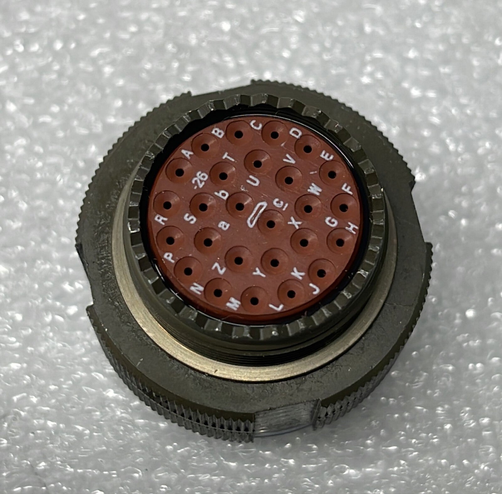 NEW SEALED - [LOT OF 4] Amphenol D38999/26WE26SN Elec Conn Mil Spec Connector