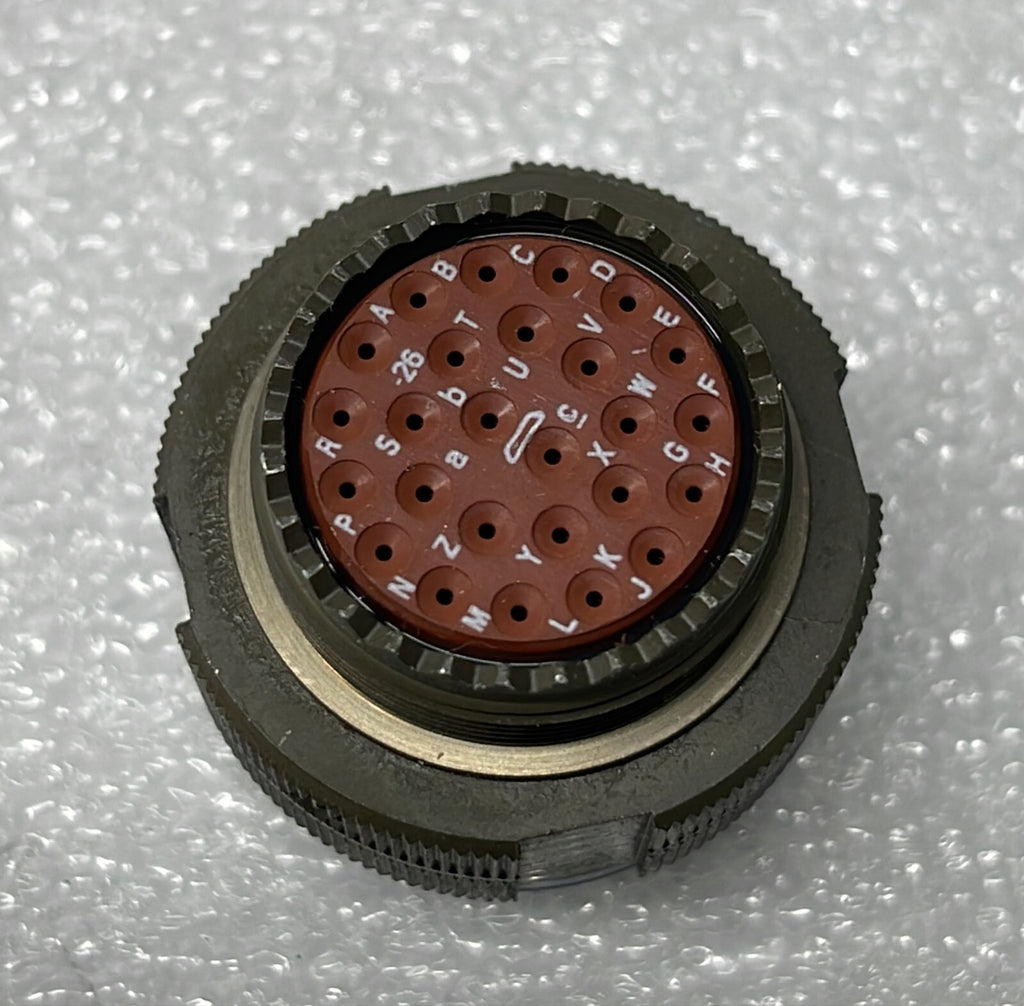 NEW SEALED - [LOT OF 4] Amphenol D38999/26WE26SN Elec Conn Mil Spec Connector