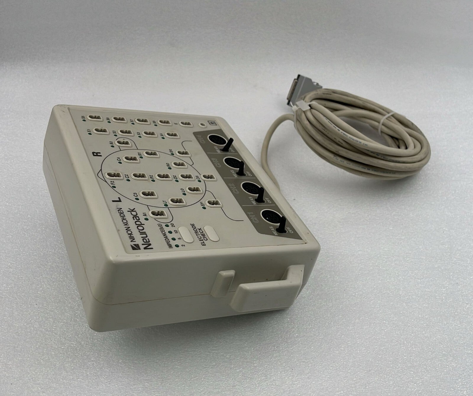 NIHON KOHDEN Neuropack JB-281BK Control Box **AS IS