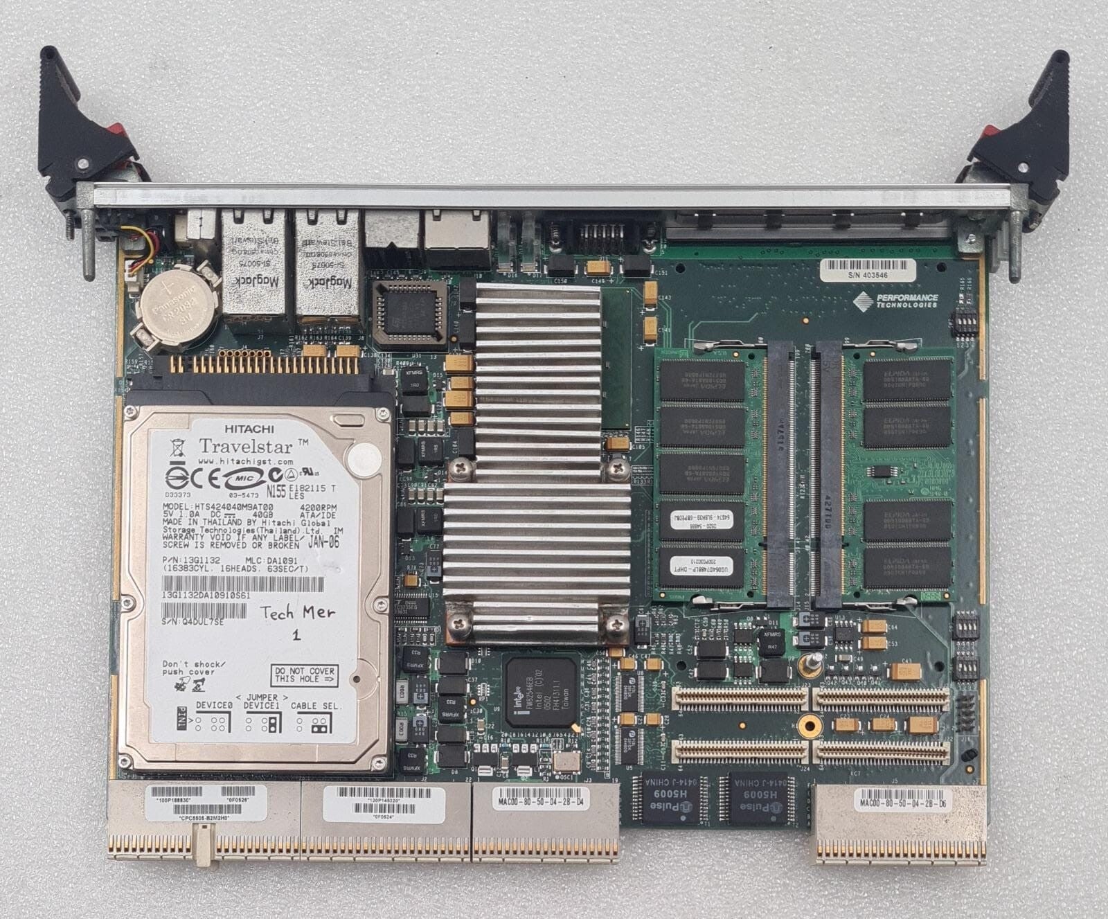 Performance Technologies CPC5505-B2M2H0 CompactPCI Board Module