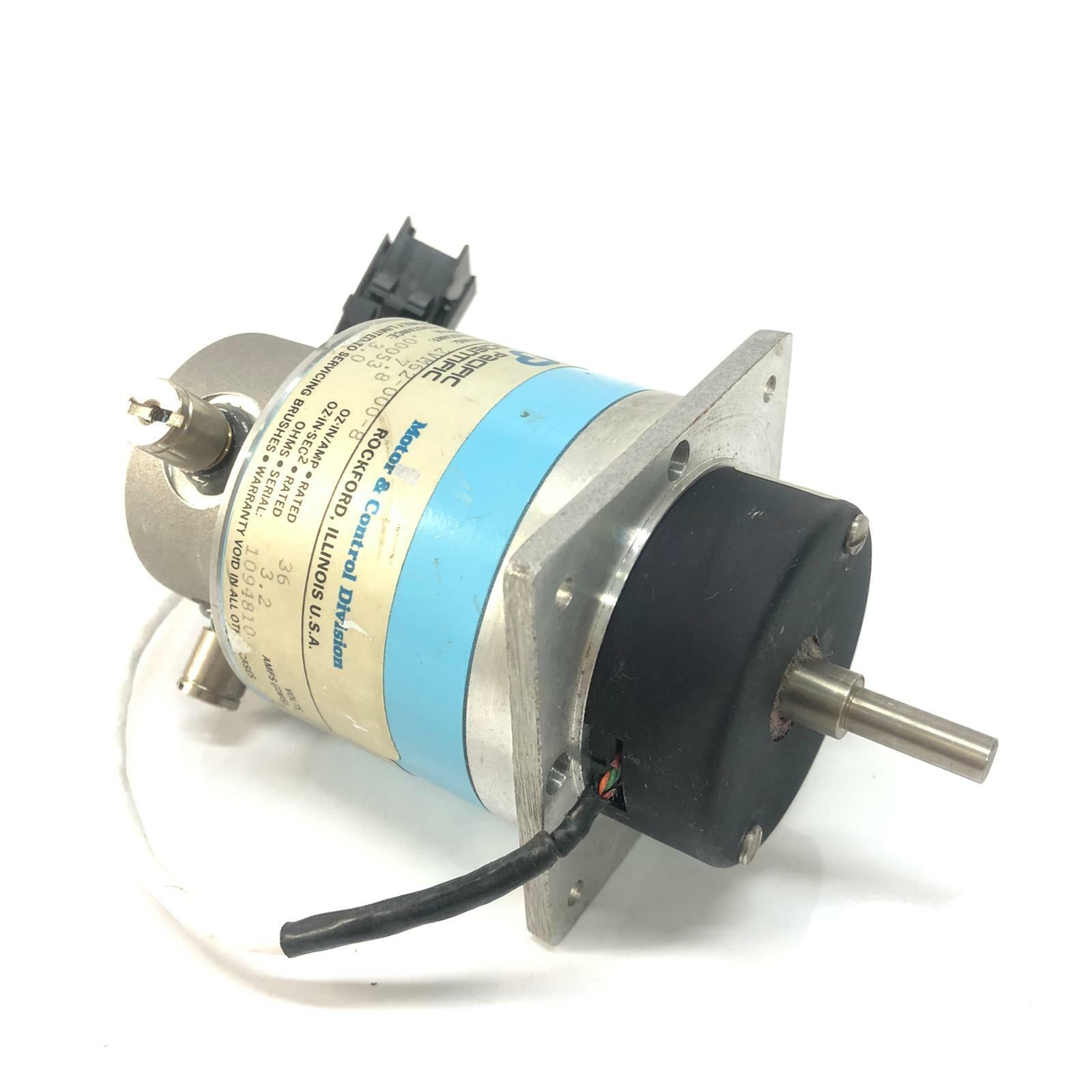 Pacific Scientific motor 2VM62-020-10 + Daynapar Encoder IDM20-2000-ICSS-5
