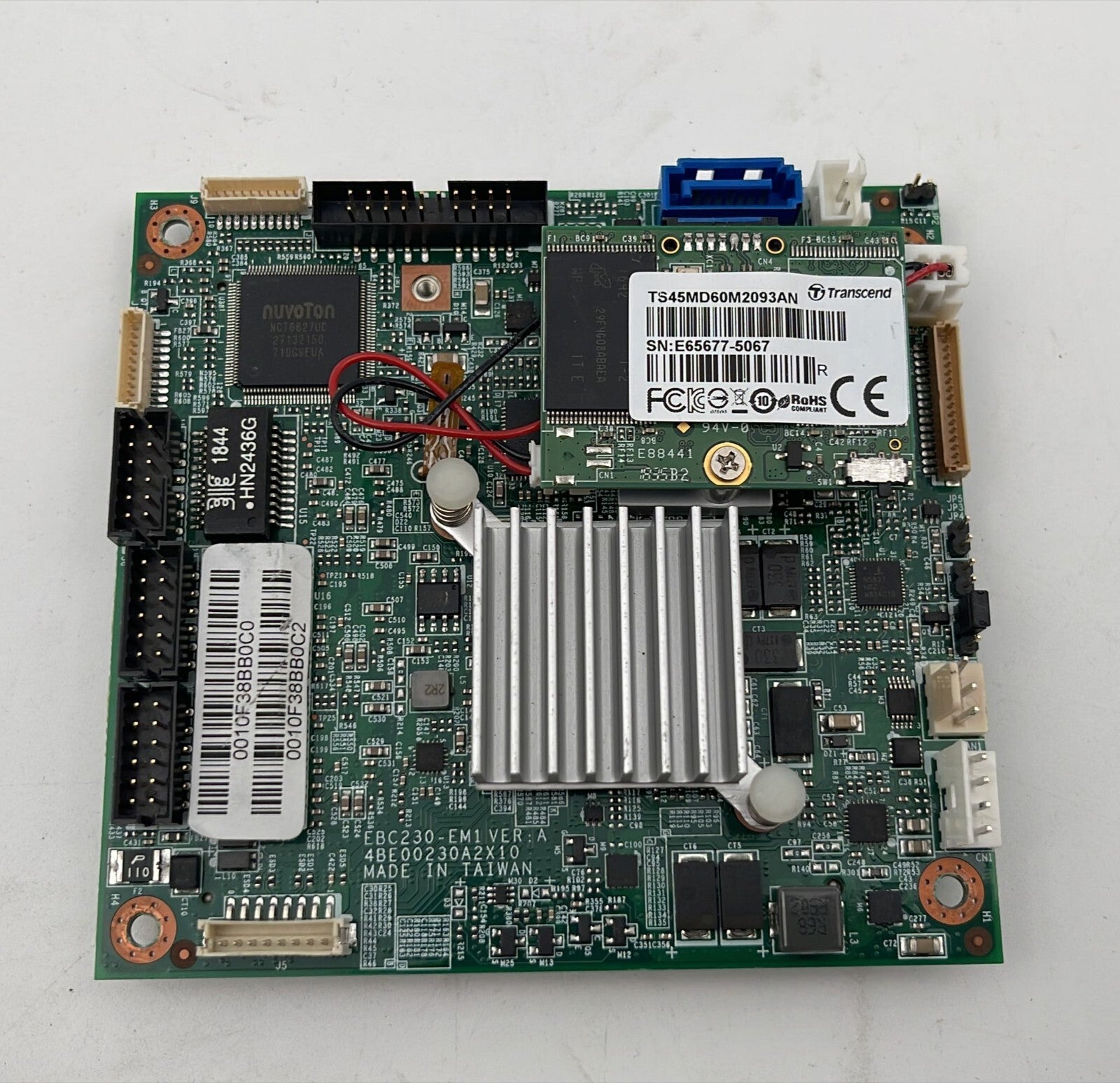 SBS CARD EBC230-EM1 W/ TRANSCEND TS45MD60M2093AN + 1GB DDR3 1333