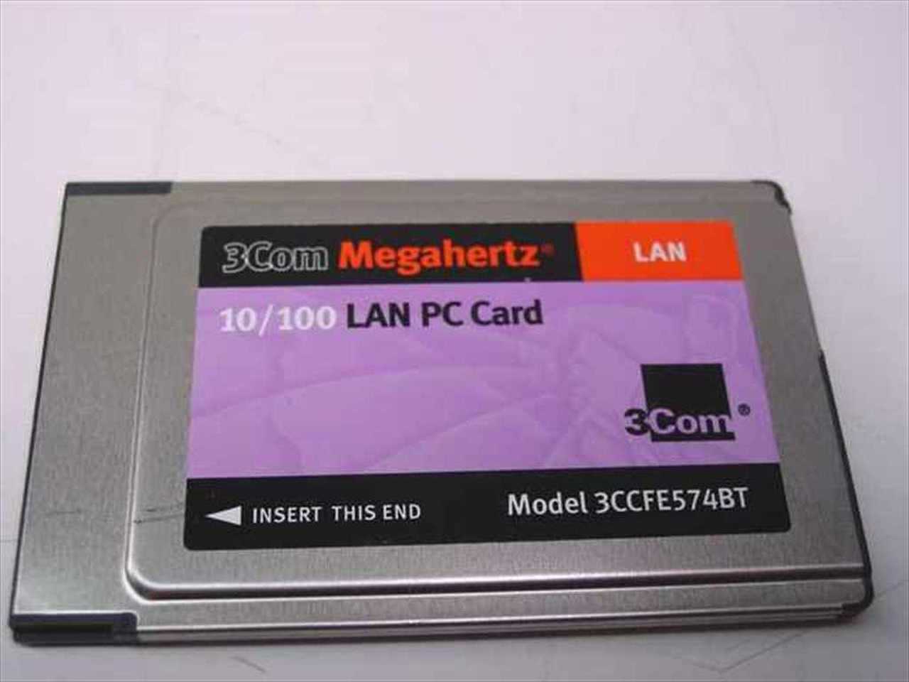 3Com Megahertz Network Adapter 10/100 LAN PC Card 3CCFE574BT