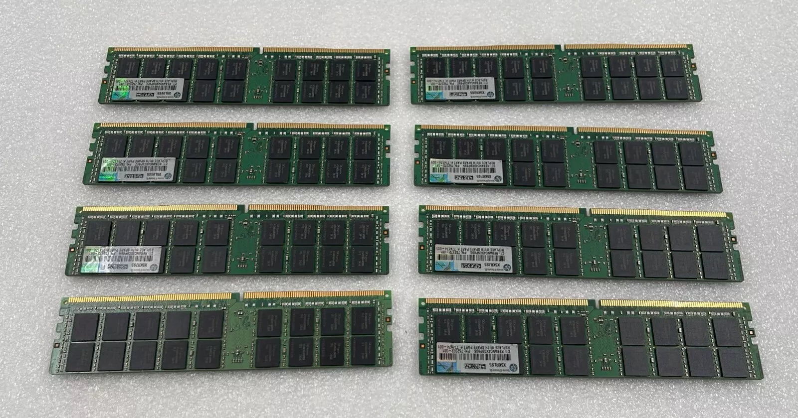 [LOT 8 PCS] SK Hynix 32GB 4Rx4 PC4-2133P HMA84GL7MMR4N-TF RAM HP 752372-081
