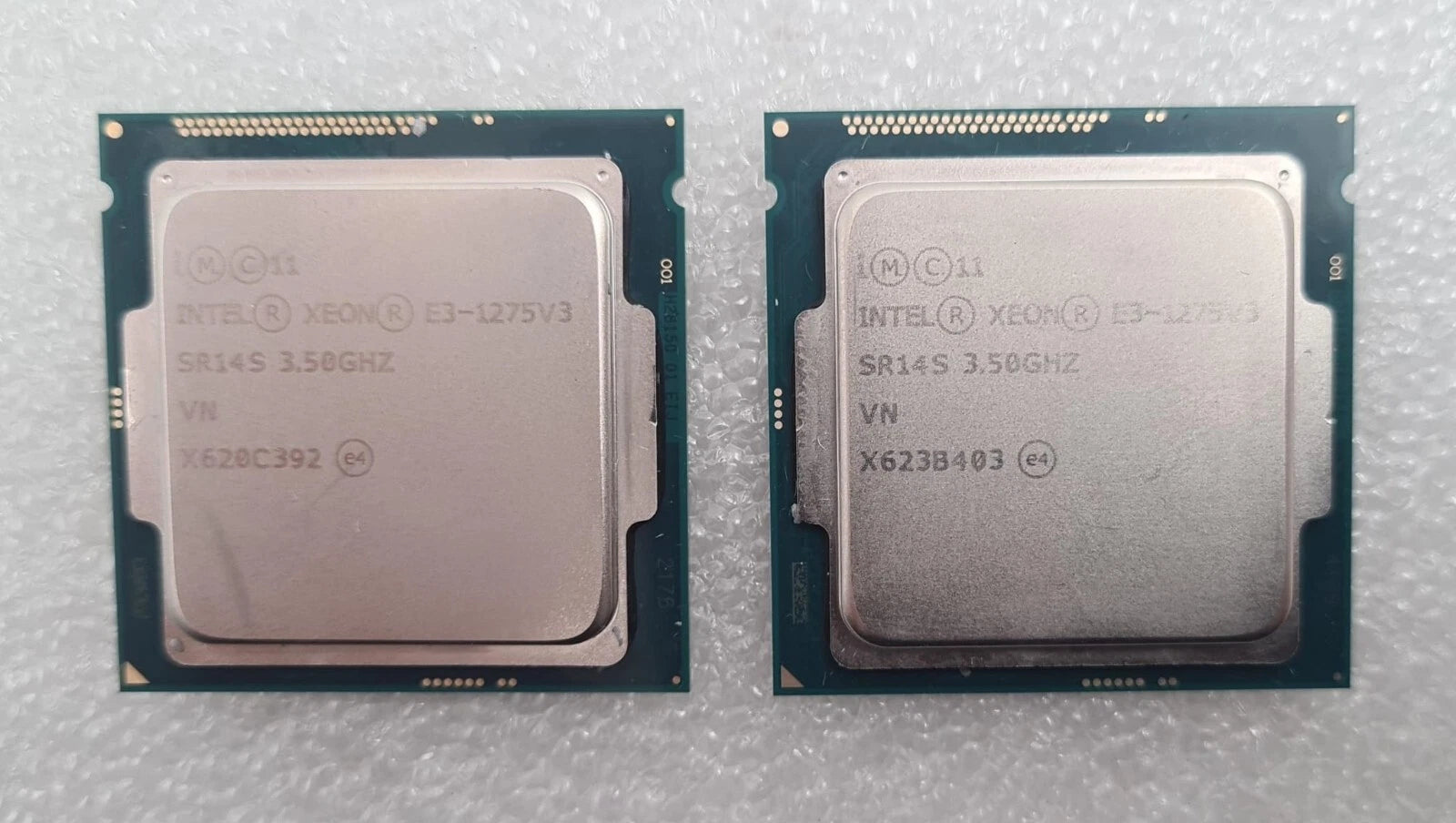 Intel Xeon E3-1275V3 3.50GHz CPU SR14S lot of 2