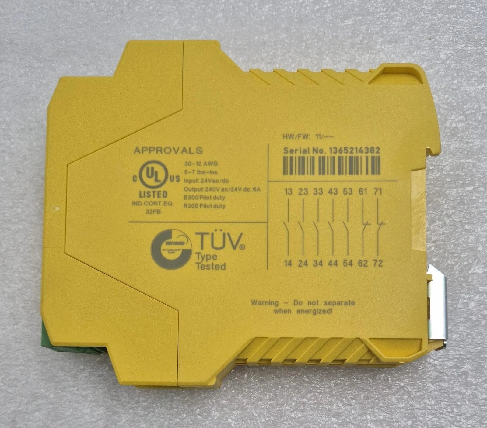 PHOENIX CONTACT PSR-SCP-24UC/URM/5X1/2X2 PSR-URM/5X1/2X2 SAFETY RELAY 2963747