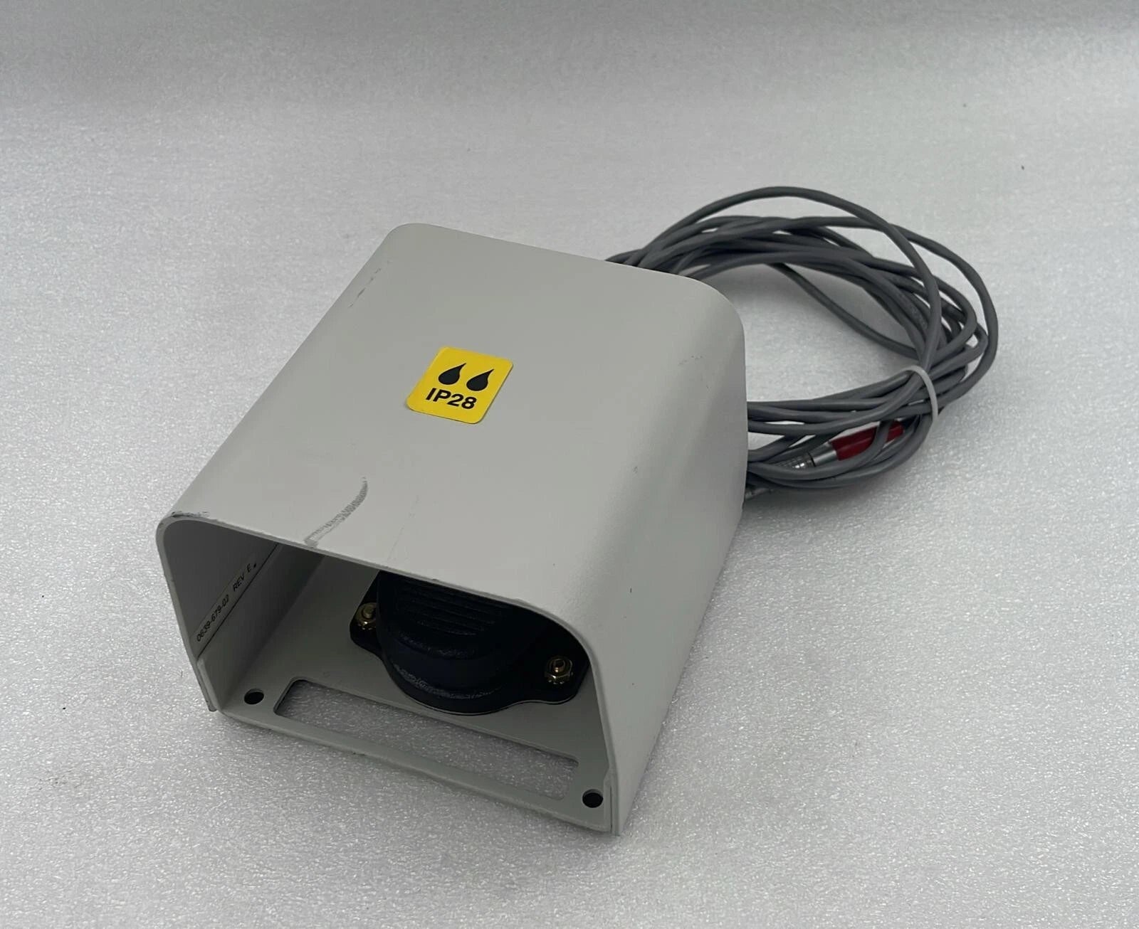 Linemaster Clipper 638-SW IP28 foot switch with guard housing