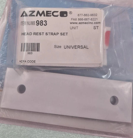 Lumenis Selecta Duet Trio InService CD and AZMEC 983 head rest strap set