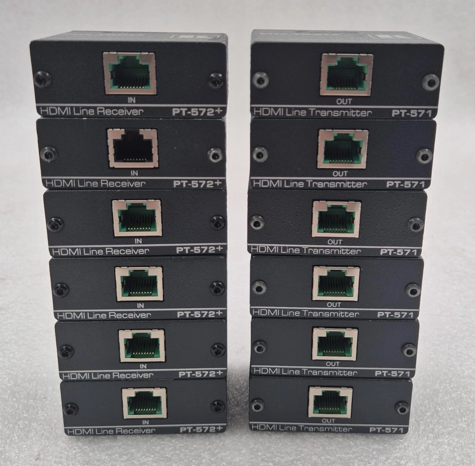[LOT 6 PAIRS] KRAMER Pico TOOLS PT-572+ HDMI Line Receiver & PT-571 Transmitter