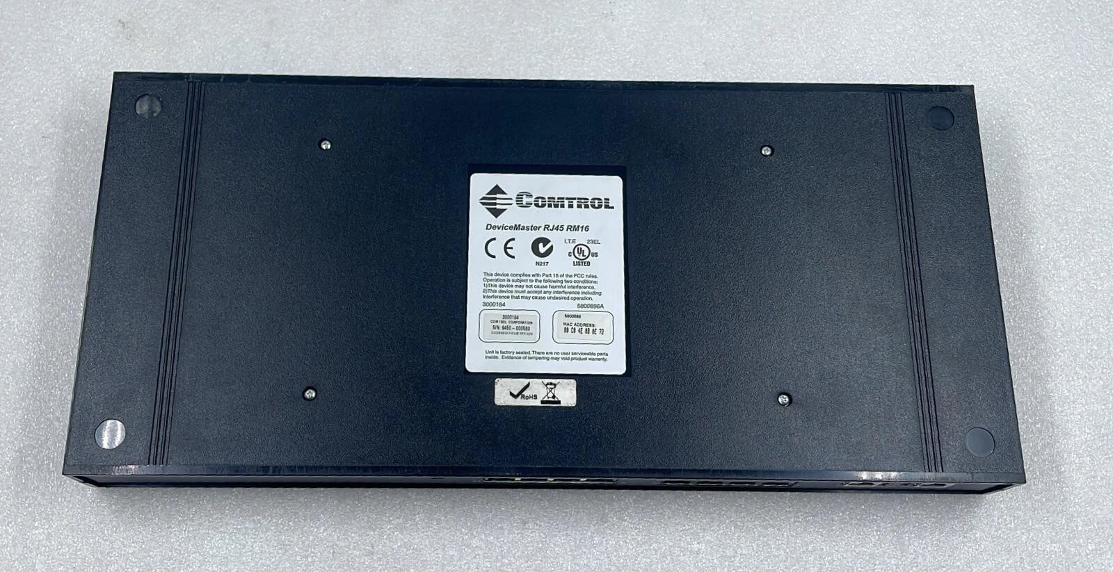 COMTROL DEVICEMASTER RTS16RM RJ45 3000184 Ethernet Server