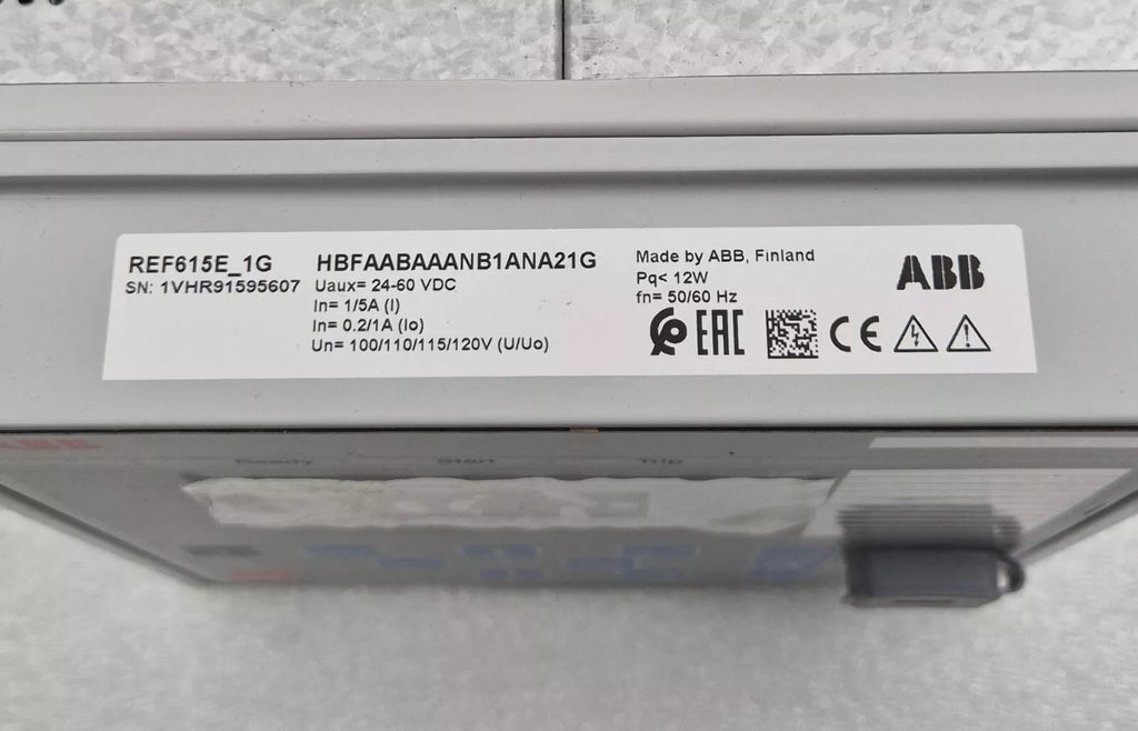 ABB HBFAABAAANB1ANA21G REF615E_1G REF615 Feeder Protection And Control Relay
